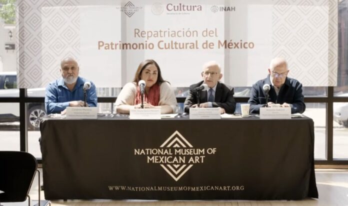Recibe México Fragmento de Panel Maya, en Estados Unidos - AlternativaTlx