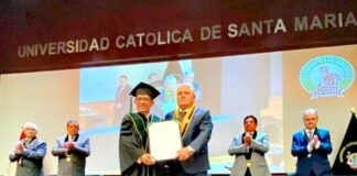 Recibe Rector de la UAT el Grado Doctor Honoris Causa en Perú - AlternativaTlx