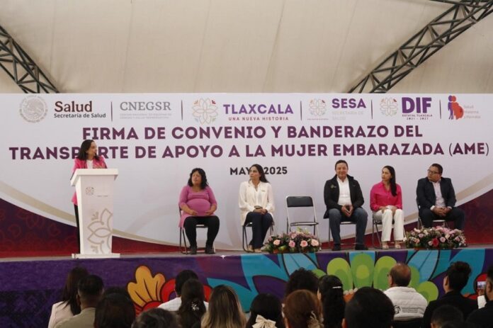 Refuerza Tlaxcala Atención a la Mujer Embarazada con Transporte Gratuito para sus Consultas- AlternativaTlx 