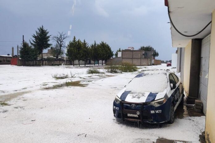 Sin Afectaciones Mayores por Caída de Granizo en Huamantla: Reporta Protección Civil- AlternativaTlx 