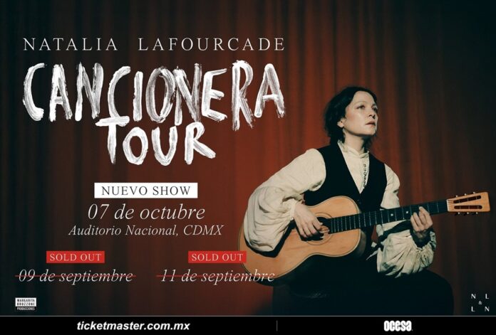 ¡Tercer Auditorio Nacional para Natalia Lafourcade, con Cancionera Tour! - AlternativaTlx