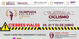 Anuncian Cierre del Libramiento Tlaxcala por Competencias de Ciclismo de la Olimpiada Nacional- AlternativaTlx 