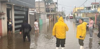 Áreas del Ayuntamiento de Huamantla dan Respuesta Inmediata a la Población ante Fuerte Lluvia de esta Tarde- AlternativaTlx 