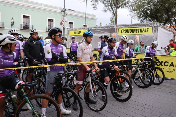 Arranca L’étape Tlaxcala by Tour de France con Ciclistas Olímpicos y de Élite Nacional- AlternativaTlx 