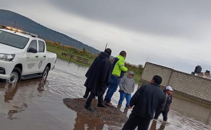 Atiende PC Inundaciones en Sanctórum- AlternativaTlx 