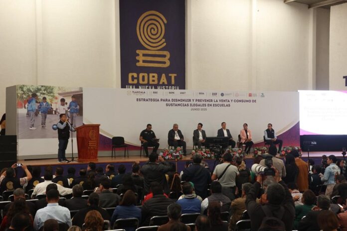 Autoridades Estatales Presentan Estrategia para Prevenir la Venta y Consumo de Sustancias Ilegales en Escuelas- AlternativaTlx 