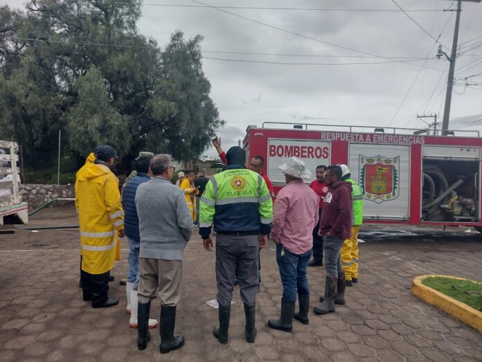 CEPC Atiende Desbordamiento de Jagüey en el Municipio de Benito Juárez- AlternativaTlx 