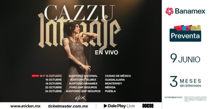 Cazzu extiende su gira por México - AlternativaTlx