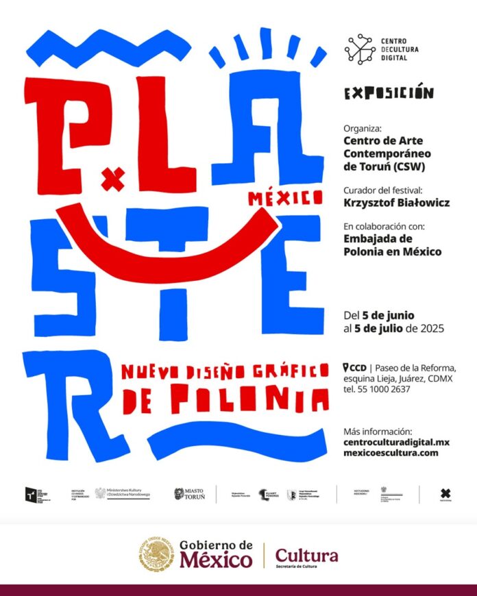 Centro de Cultura Digital presenta la exposición PLASTER Nuevo diseño gráfico de Polonia - AlternativaTlx