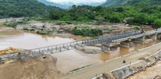 Concluye SICT en Guerrero La Instalación de Puente Provisional Metálico Tipo Bailey sobre El Río Omitlán - AlternativaTlx