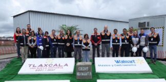 Constata Gobernadora Avance del Centro de Distribución Walmart en Huamantla- AlternativaTlx 