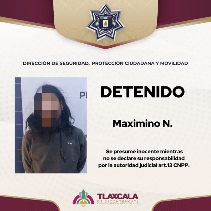 Coordinación entre Vecinos de Tizatlán y Policía Capitalina Permite una Detención Oportuna en Tiempo Récord- AlternativaTlx 