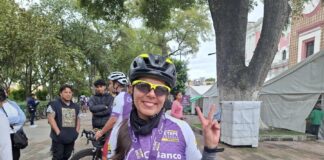 Dulce Pliego, Ganadora de la Ruta Corta de L’étape Tlaxcala by Tour de France, Celebra su Retorno al Podio- AlternativaTlx 