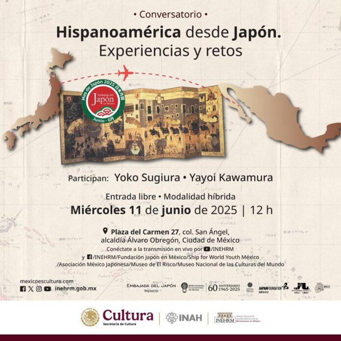 El INEHRM y la Embajada de Japón en México Alistan el Diálogo “Hispanoamérica desde Japón” - AlternativaTlx