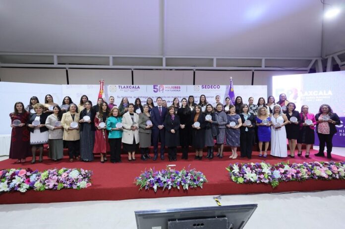 Entrega Gobernadora el Galardón “50 Mujeres por Tlaxcala 2025”- AlternativaTlx 