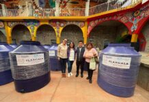 Entrega Secretaría de Bienestar 140 Tinacos a Familias de Tepeyanco y Xaltocan- AlternativaTlx 