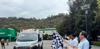 IMSS Tlaxcala da banderazo de salida a 7 ambulancias nuevas - AlternativaTlx