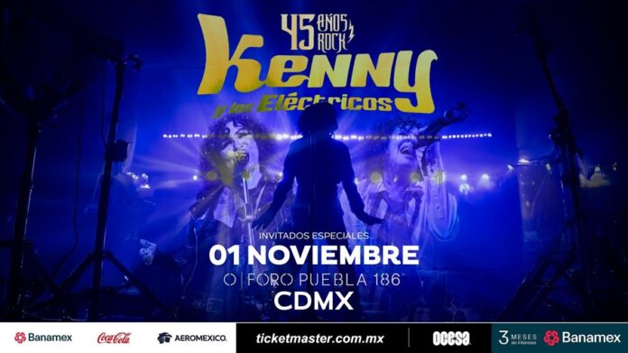 Kenny y Los Eléctricos Encenderán la CDMX - AlternativaTlx