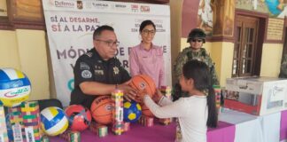 Niños Ponen el Ejemplo: En Tlaxcala, Canjean más Juguetes Bélicos- AlternativaTlx 