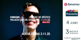 Nsqk anuncia su segunda fecha en Palacio de los Deportes - AlternativaTlx