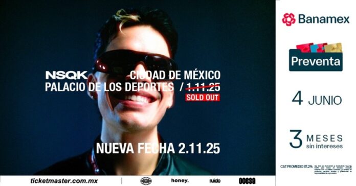Nsqk anuncia su segunda fecha en Palacio de los Deportes - AlternativaTlx