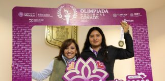 Reconoce Gobernadora a Natalia Padilla por su Medalla de Oro en Olimpiada Nacional- AlternativaTlx