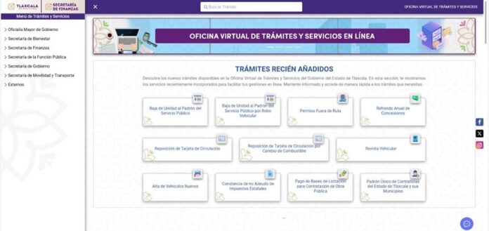 Registra SMyT más de 88 Mil Trámites Vehiculares en Línea- AlternativaTlx 