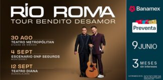 Río Roma anuncia su nuevo tour en México - AlternativaTlx