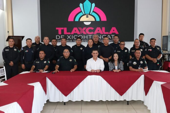 Se Reúne el Alcalde Alfonso Sánchez con Mandos de la Dirección de Seguridad; Refrenda su Respaldo a la Corporación- AlternativaTlx 