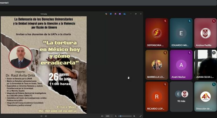 Se suma la UATx a difusión de la Campaña Nacional “Mexico sin Tortura 2025” - AlternativaTlx