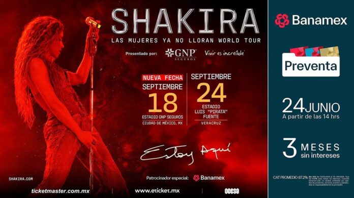 Shakira reafirma su reinado Suma un show más en CDMX y lleva su gira a Veracruz - AlternativaTlx