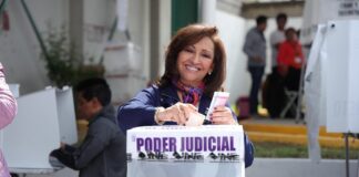 Vota Gobernadora y Llama a Ciudadanos a Participar en el Proceso para Elegir al Poder Judicial- AlternativaTlx 