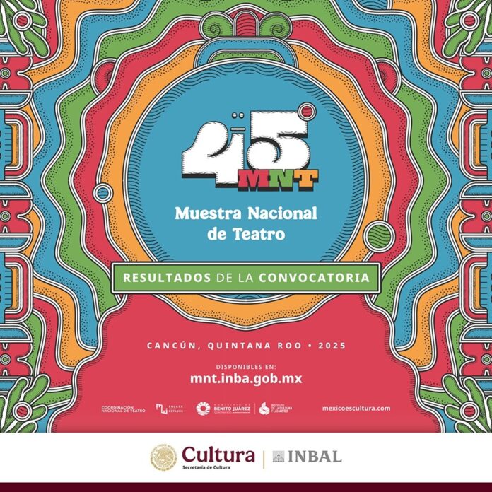 Anuncian los Proyectos Participantes en la 45 ª Muestra Nacional de Teatro 2025 - AlternativaTlx
