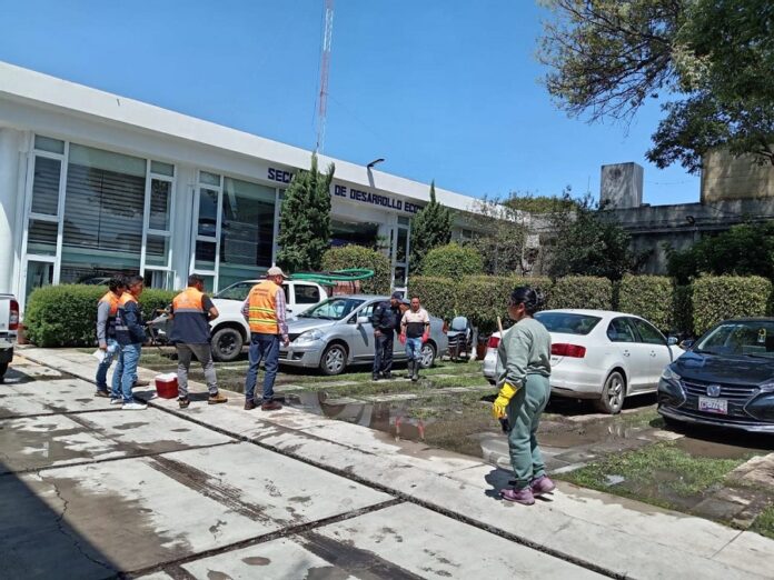 COEPRIST Clora más de 120 Mil Litros de Agua y Supervisa 40 Comercios tras Lluvias en Tlaxcala y Chiautempan- AlternativaTlx 