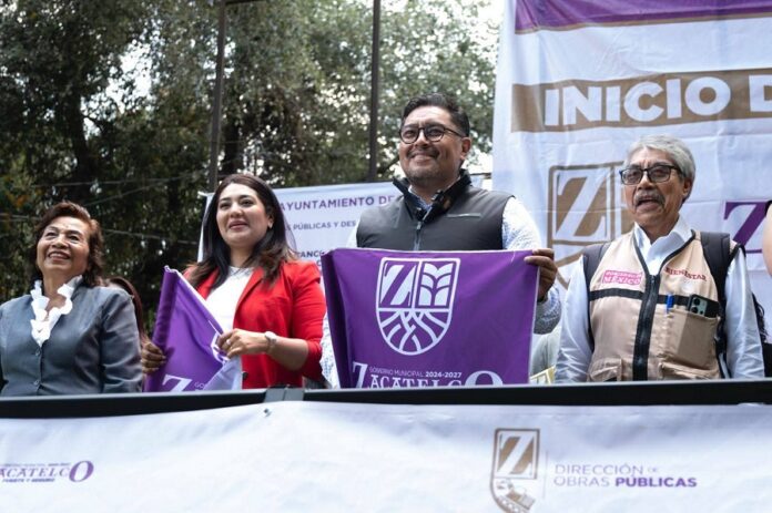 Comienza la Rehabilitación del Acceso al DIF Municipal de Zacatelco y al Banco Bienestar- AlternativaTlx 