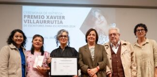 El INBAL Entrega el Premio Xavier Villaurrutia a Mónica Nepote - AlternativaTlx