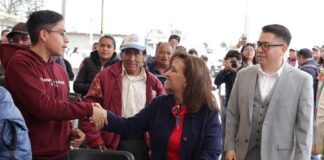 Entrega Obras Gobernadora Lorena Cuéllar en Muñoz de Domingo Arenas- AlternativaTlx 