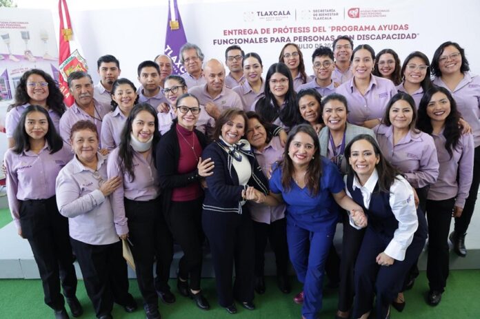 Gobernadora Lorena Cuéllar Entrega Prótesis a Personas con Discapacidad para Fortalecer Inclusión Social- AlternativaTlx 