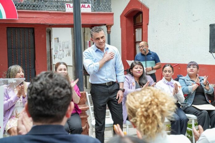 Gobierno de Alfonso Sánchez García y Comerciantes Crean Red para Proteger a las Mujeres en Espacios Públicos- AlternativaTlx Gobierno de Alfonso Sánchez García y Comerciantes Crean Red para Proteger a las Mujeres en Espacios Públicos- AlternativaTlx