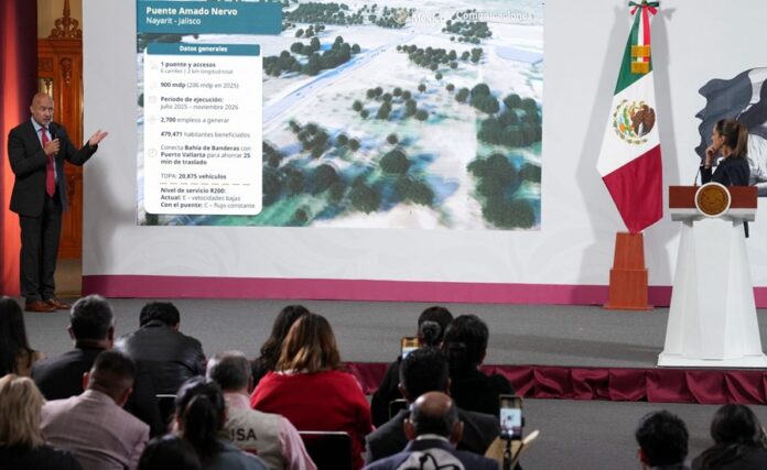 Inicia Hoy Construcción de Puente Amado Nervo, que Conectará a Nayarit con Jalisco y Beneficiará a Medio Millón de Habitantes SICT - AlternativaTlx