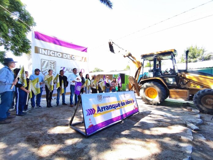 Inician Trabajos de Drenaje y Pavimentación en la Calle Tenochtitlán, Zacatelco- AlternativaTlx Inician Trabajos de Drenaje y Pavimentación en la Calle Tenochtitlán, Zacatelco- AlternativaTlx