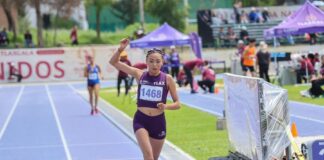 Ita Livi Conde se Corona Campeona Nacional en los 5 Mil Metros Planos Sub-20 de la Olimpiada CONADE 2025- AlternativaTlx 