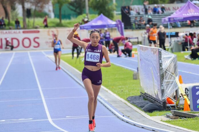 Ita Livi Conde se Corona Campeona Nacional en los 5 Mil Metros Planos Sub-20 de la Olimpiada CONADE 2025- AlternativaTlx 
