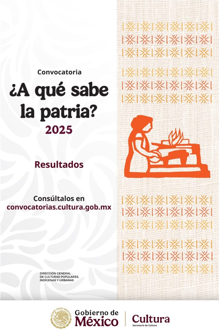 La Secretaría de Cultura del Gobierno de México da a Conocer las Recetas Ganadoras de “¿A qué sabe la Patria 2025” - AlternativaTlx