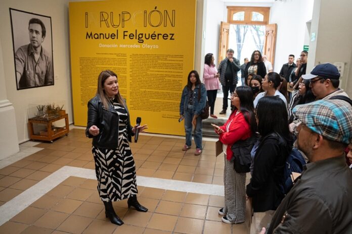Museo Nacional de la Estampa Dedica Exposiciones a dos Grandes de la Gráfica Manuel Felguérez y Gilberto Aceves - AlternativaTlx