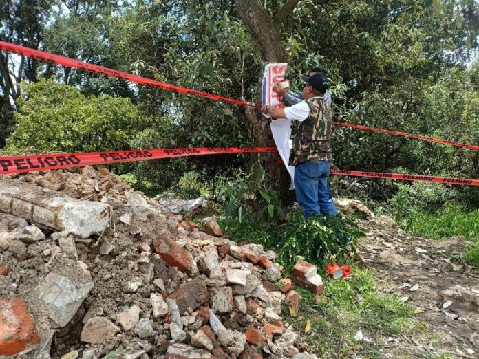 PROPAET Inspecciona y Aplica Medidas de Suspensión por Disposición Inadecuada de Residuos en Mazatecochco- AlternativaTlx 