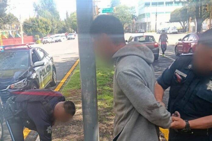 Policía Municipal de Tlaxcala Atiende Reporte Ciudadano y Detiene a Sujeto por Alterar el Orden- AlternativaTlx 