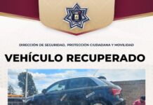 Policía Municipal de Tlaxcala Recupera Vehículo con Reporte de Robo en Atlahapa- AlternativaTlx 