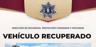 Policía Municipal de Tlaxcala Recupera Vehículo con Reporte de Robo en Atlahapa- AlternativaTlx 