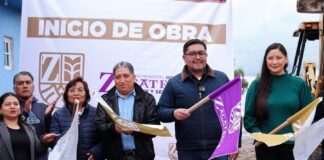 Presidente José Miguel Acatzi Luna Encabeza Arranque de Obra en la Quinta Sección- AlternativaTlx 
